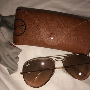Ray Ban aviators 58mm